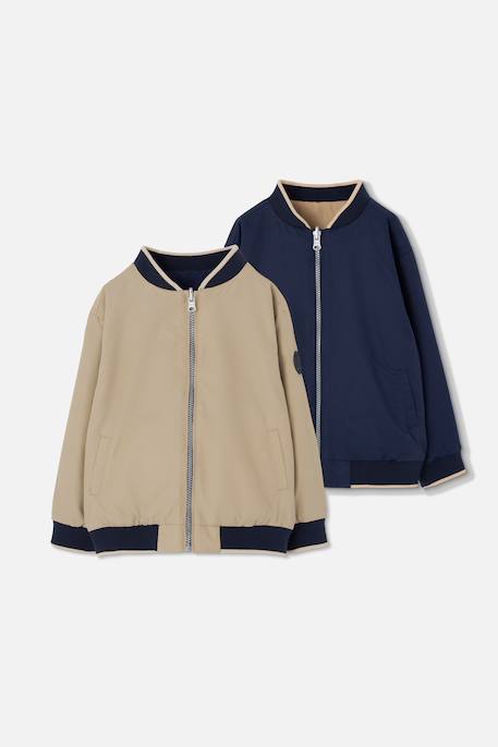 Garçon-Manteau-Veste-Veste réversible pour garçon