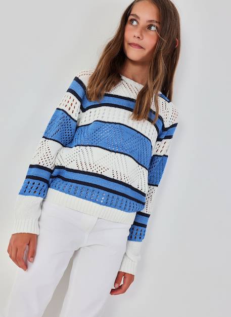 Fille-Pull fille en coton