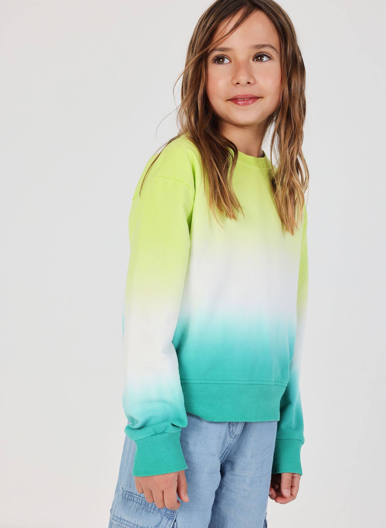 Sweat Pour Fille Bleu