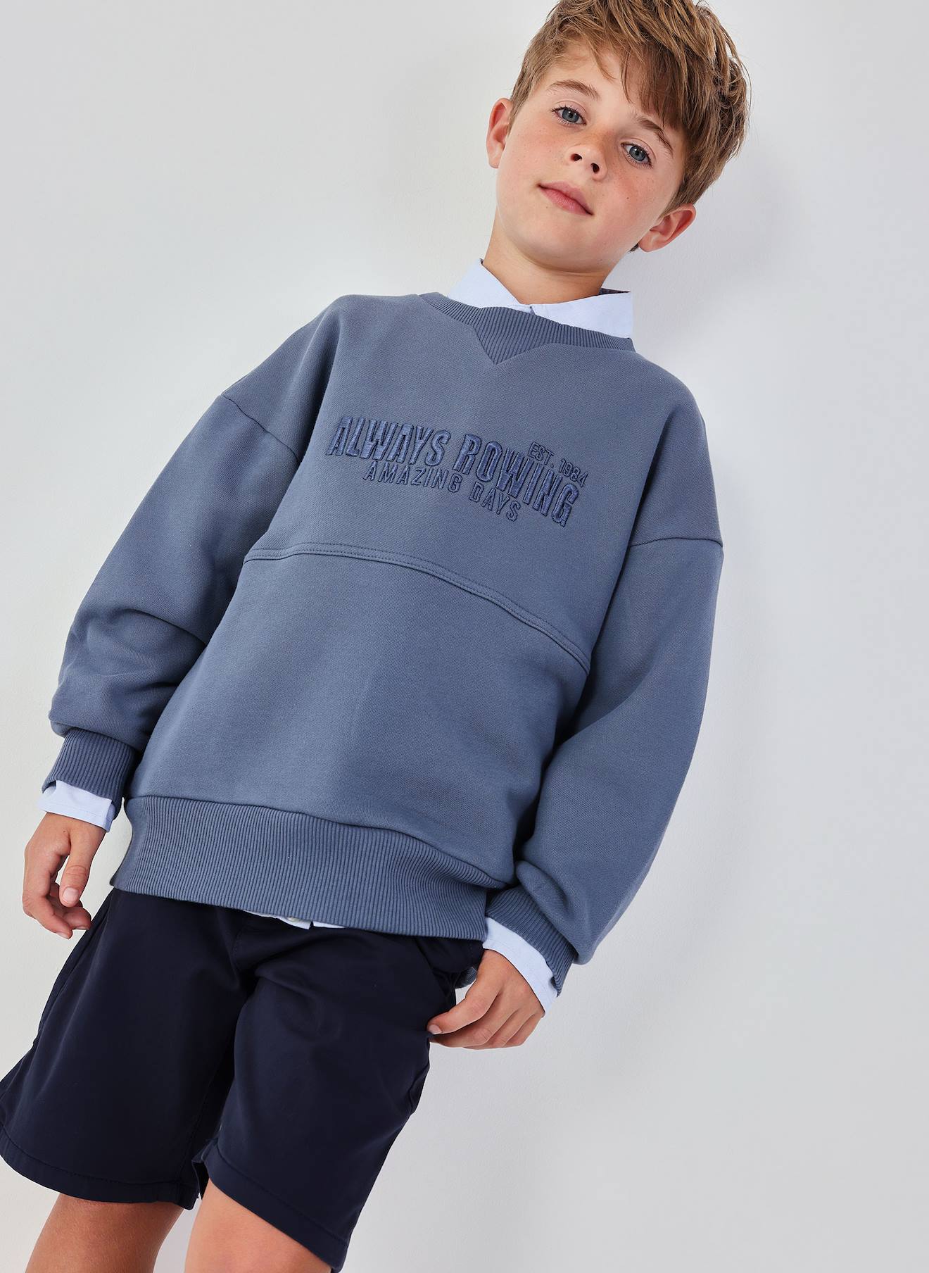 Short Garçon Bleu