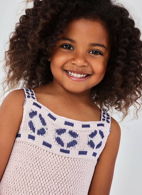 Fille-Top en coton