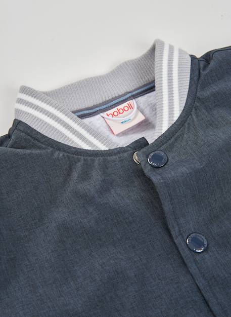 Blouson aviateur enfant tissu technique Gris 4 - vertbaudet enfant 