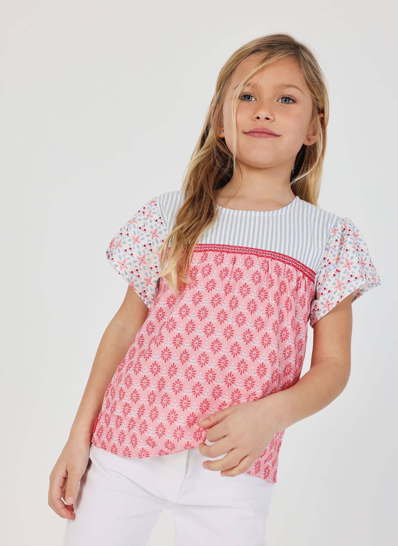 Chemisier Fille Popeline Imprime Multicolore 11 €