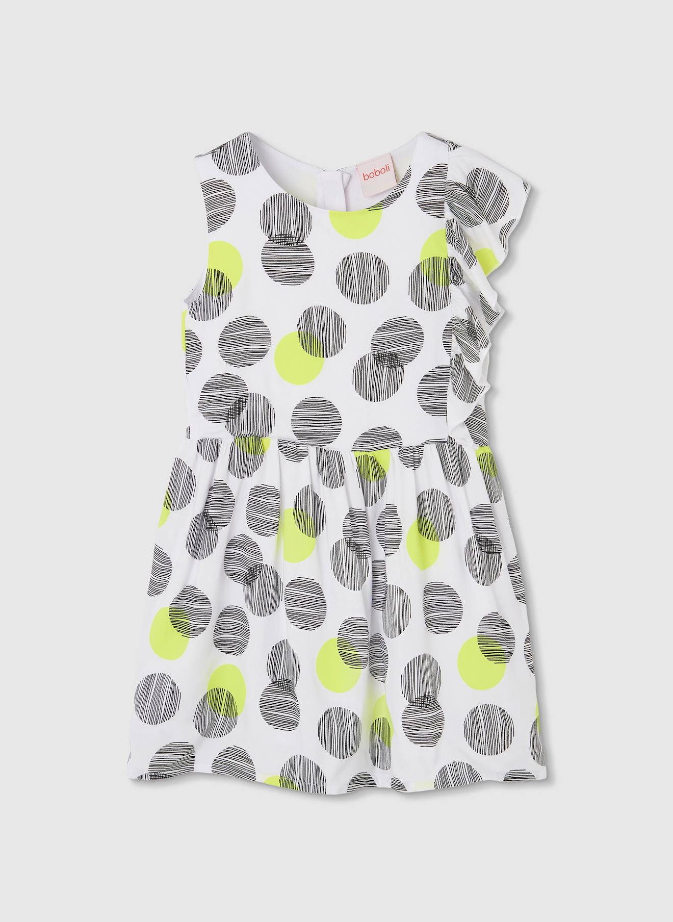 Robe Imprimée Multicolore