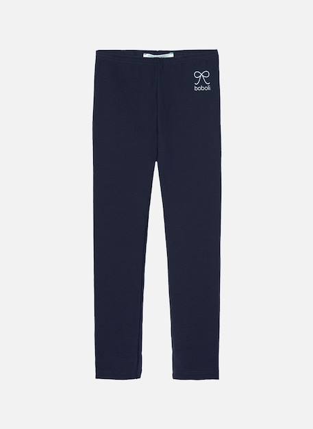 Fille-Legging en maille avec noeud