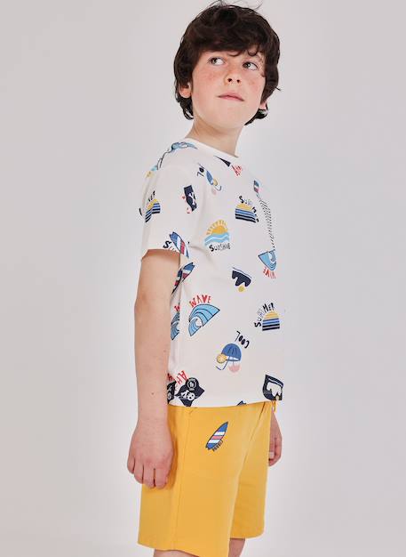 Garçon-Short garçon coton