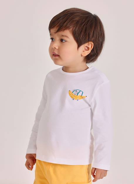 Bébé-T-shirt, sous-pull-T-shirt bébé en maille de coton