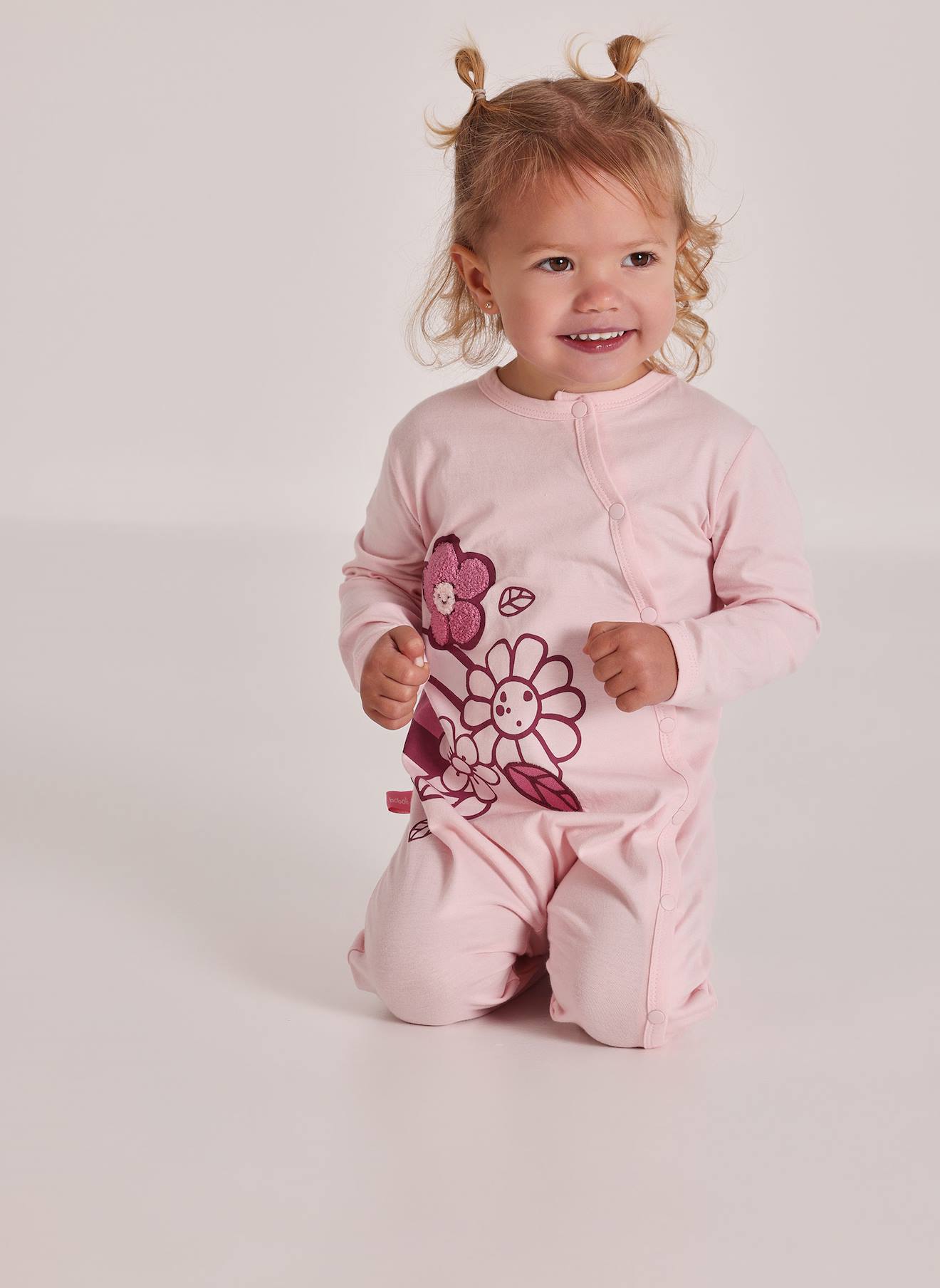 Pyjama Bb En Coton Rose 10 €