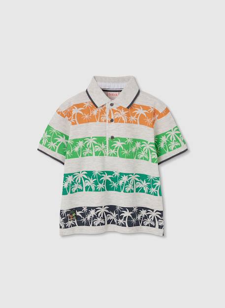 Garçon-Polo en coton imprimé pour garçon