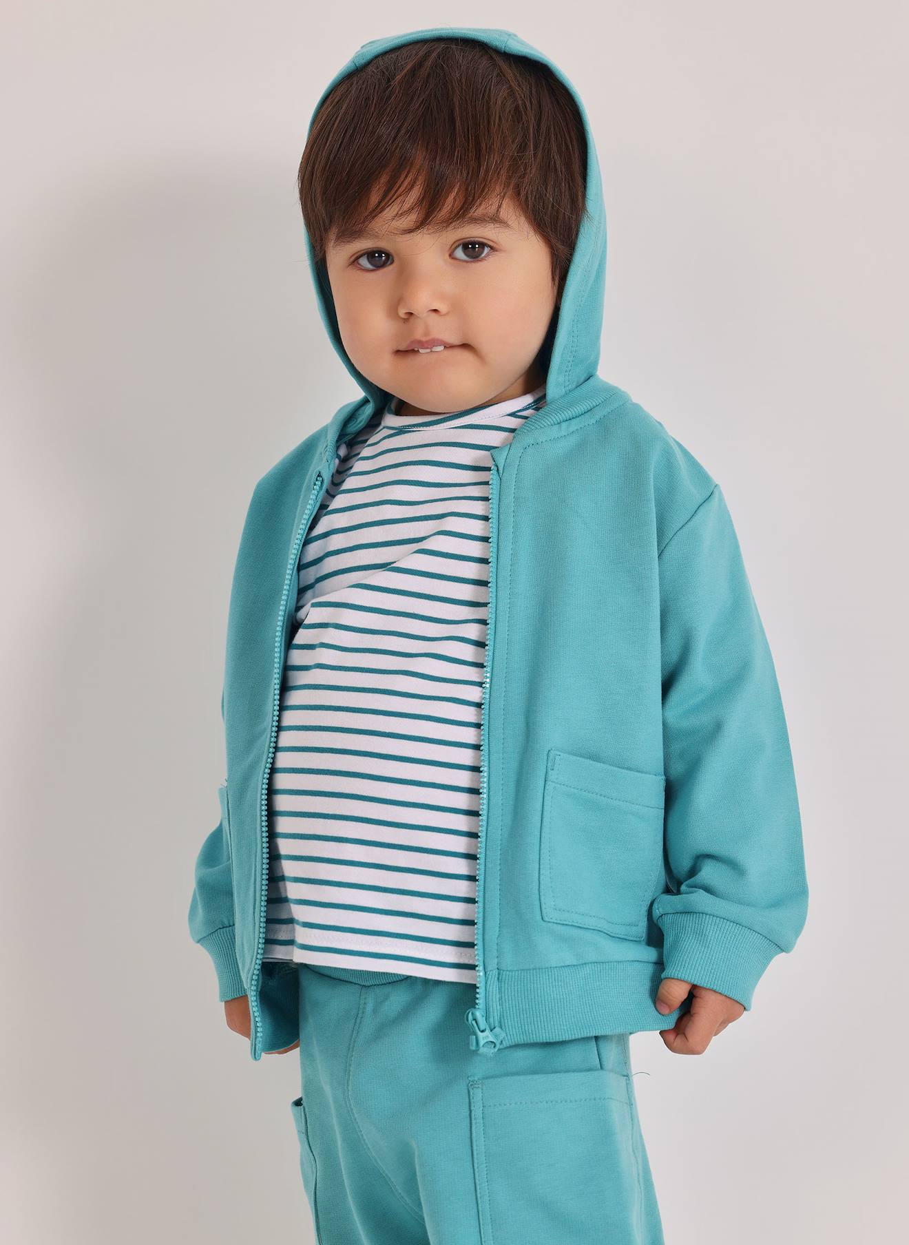 Gilet Bb En Peluche Vert 12$