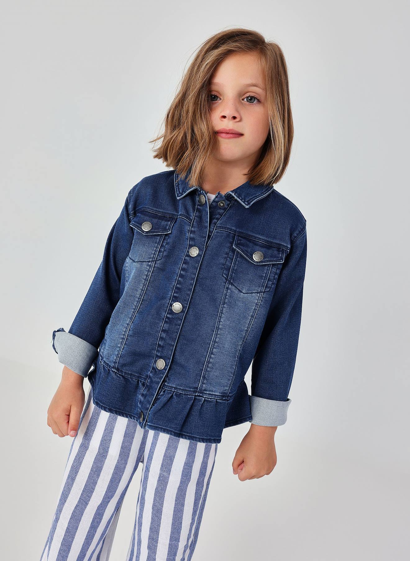 Veste Cotonen Jean Bleu