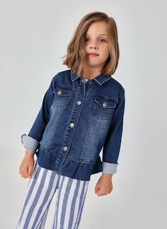 -Veste cotonen jean