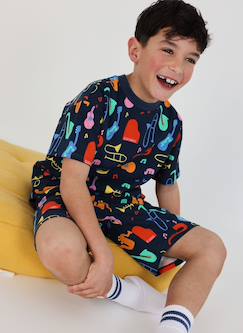 Pyjama enfant en maille instruments de musique  - vertbaudet enfant