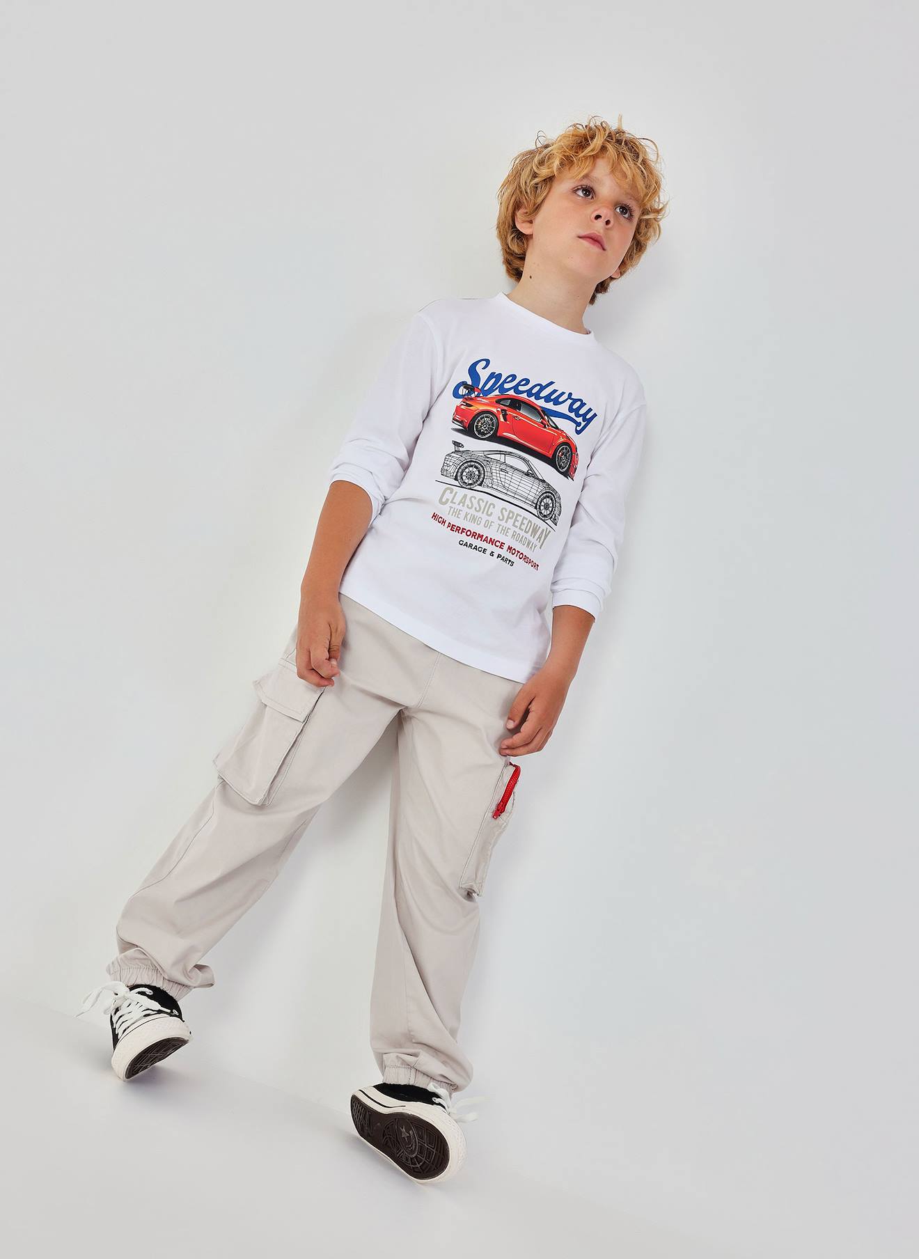 Pantalon Enfant Coton lastique Beige 20 €