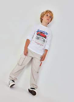-Pantalon enfant coton élastique