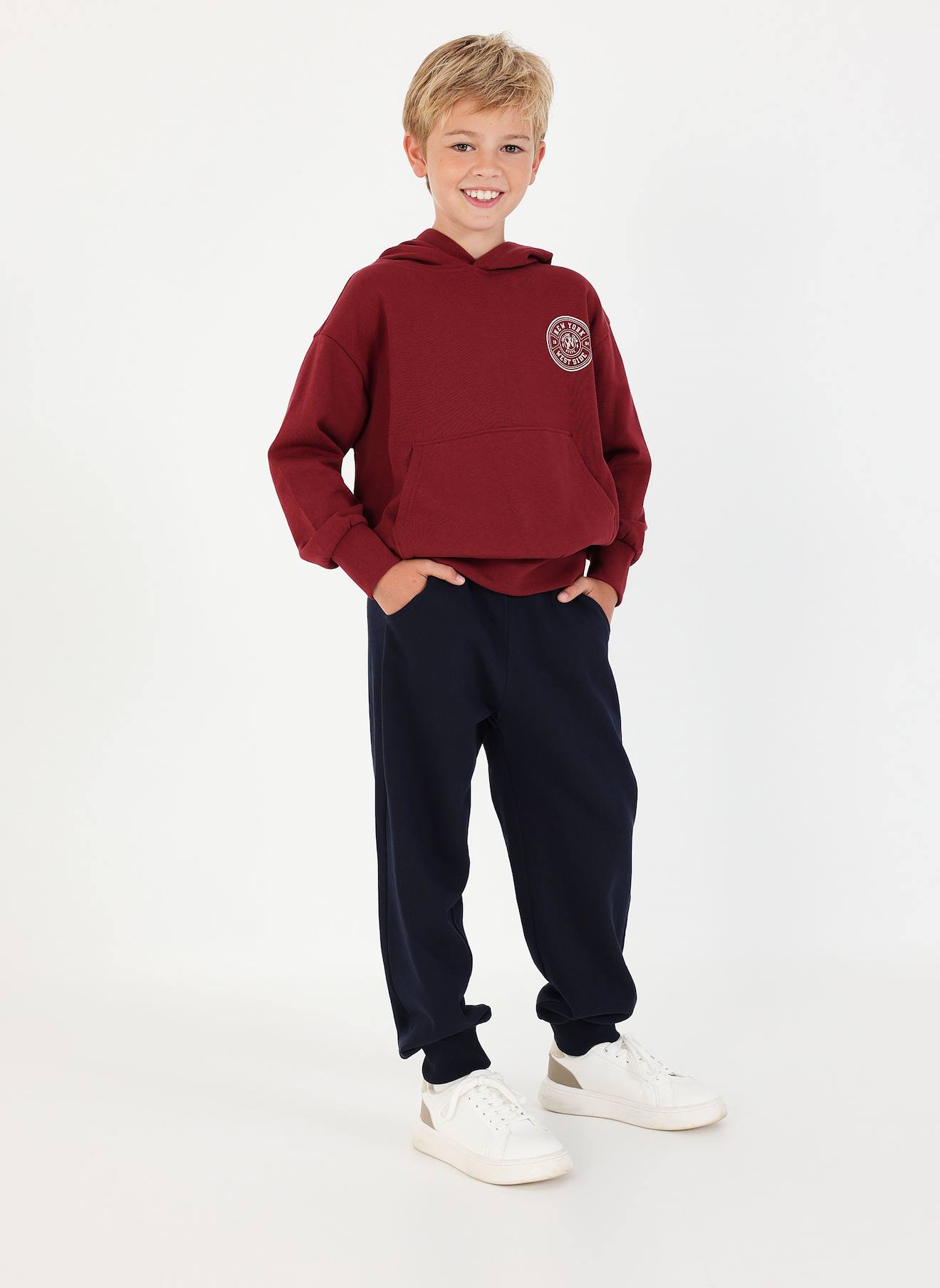 Ensemble Maille Garon Capuche New York Violet 48 €