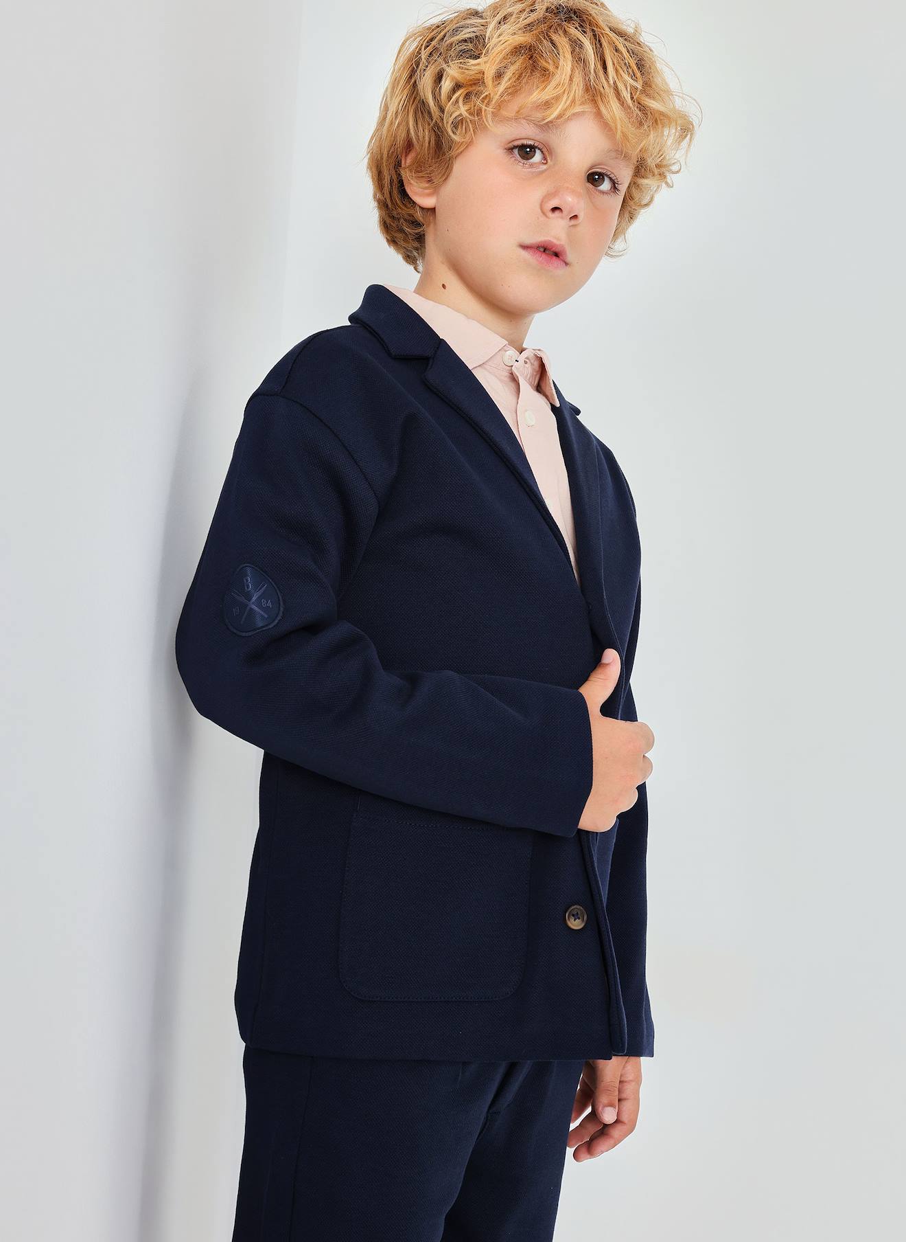 Blazer Garçon Bleu