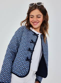 -Veste à imprimé floral