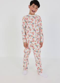 -Pyjama enfant en coton imprimé de fer à cheval