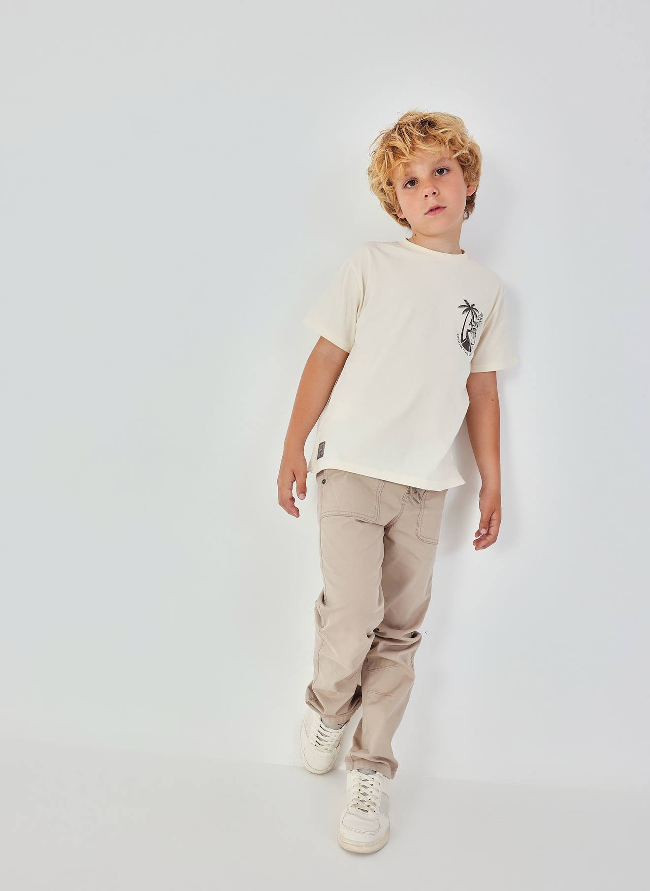 Pantalon Denfant En Coton Marron 15 €