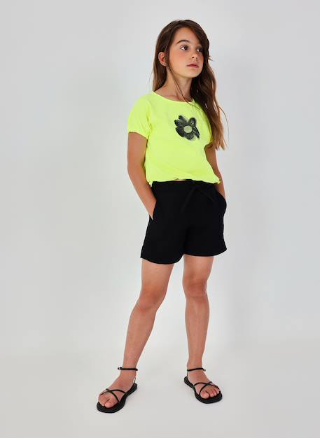 Fille-Short avec cordon