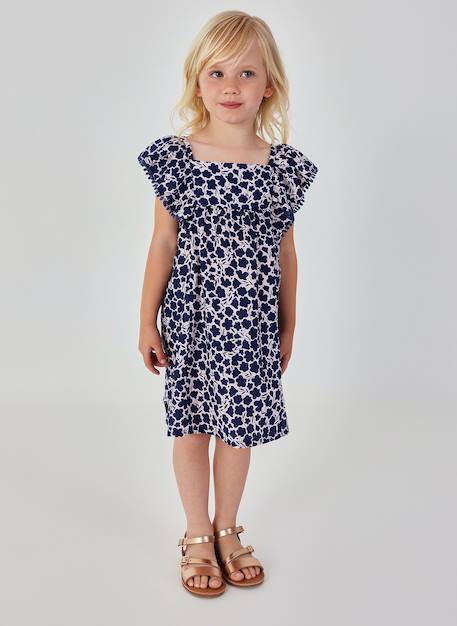 Robe imprimée fleurs  - vertbaudet enfant