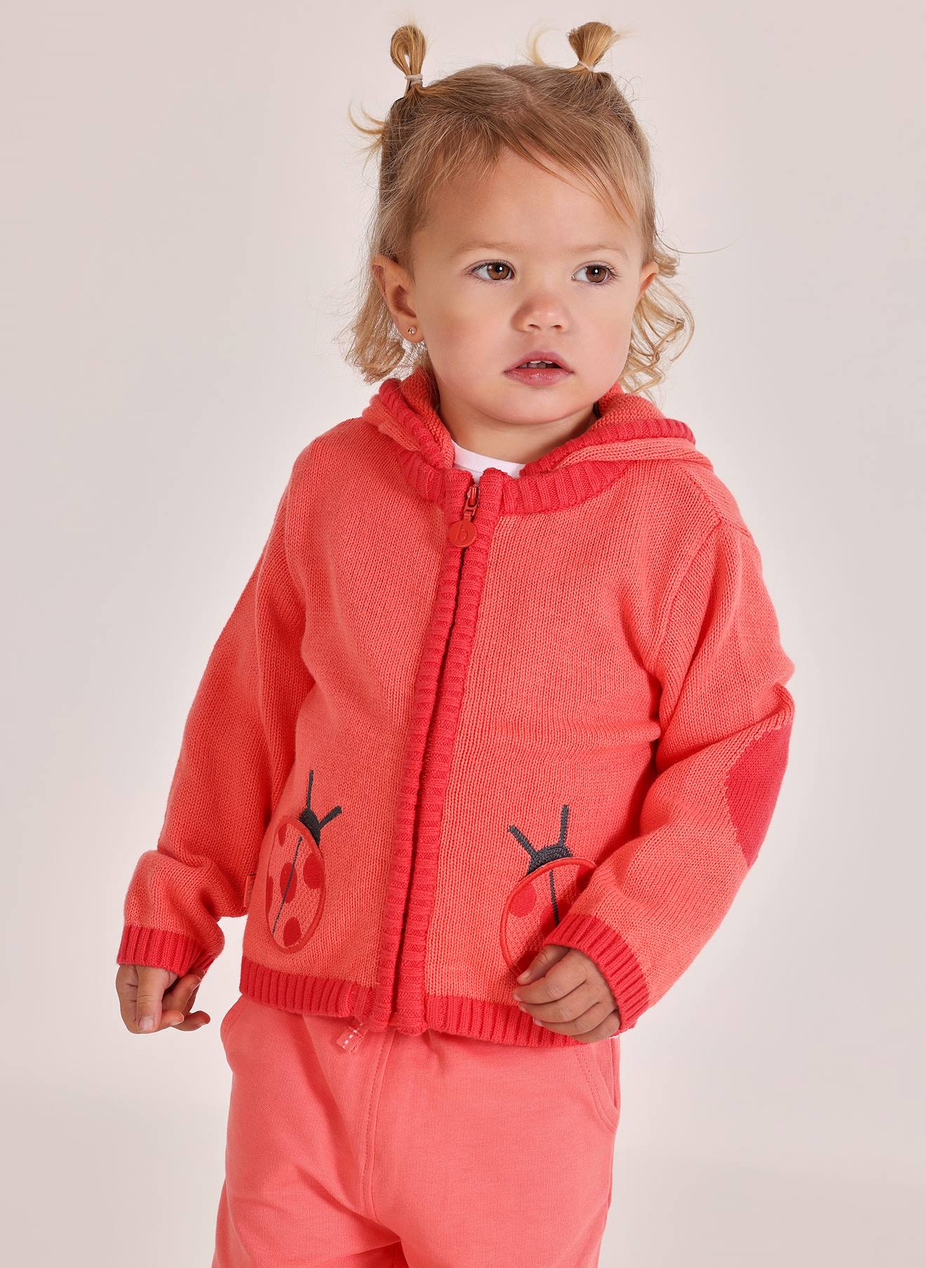 Gilet En Tricot Pour Bb Rose 18 €