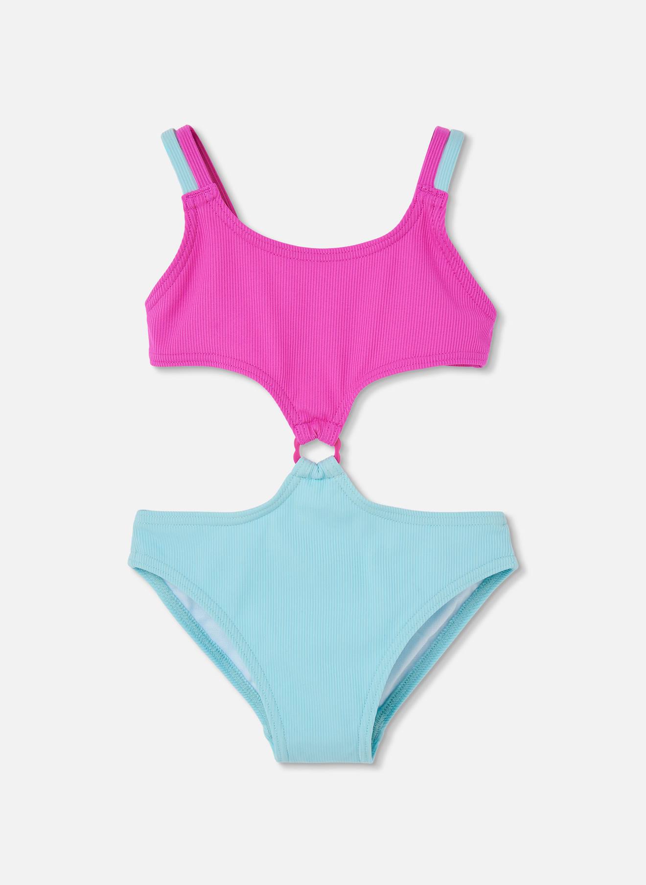 Maillot De Bain Fille Anti-uv Upf 50 Rose 16$
