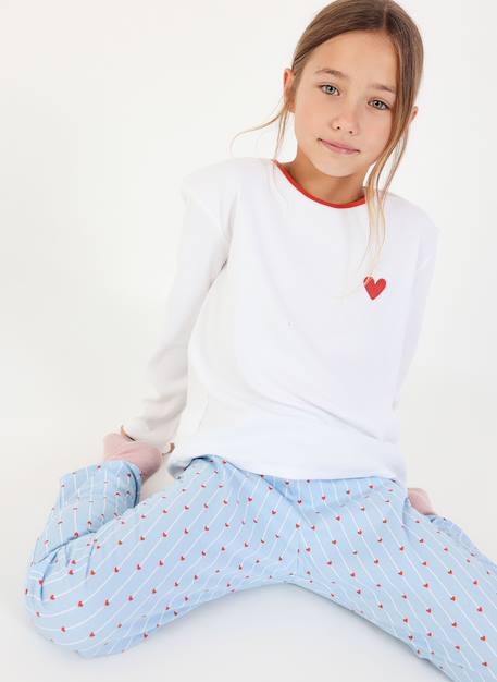 Fille-Pyjama fille et imprimé
