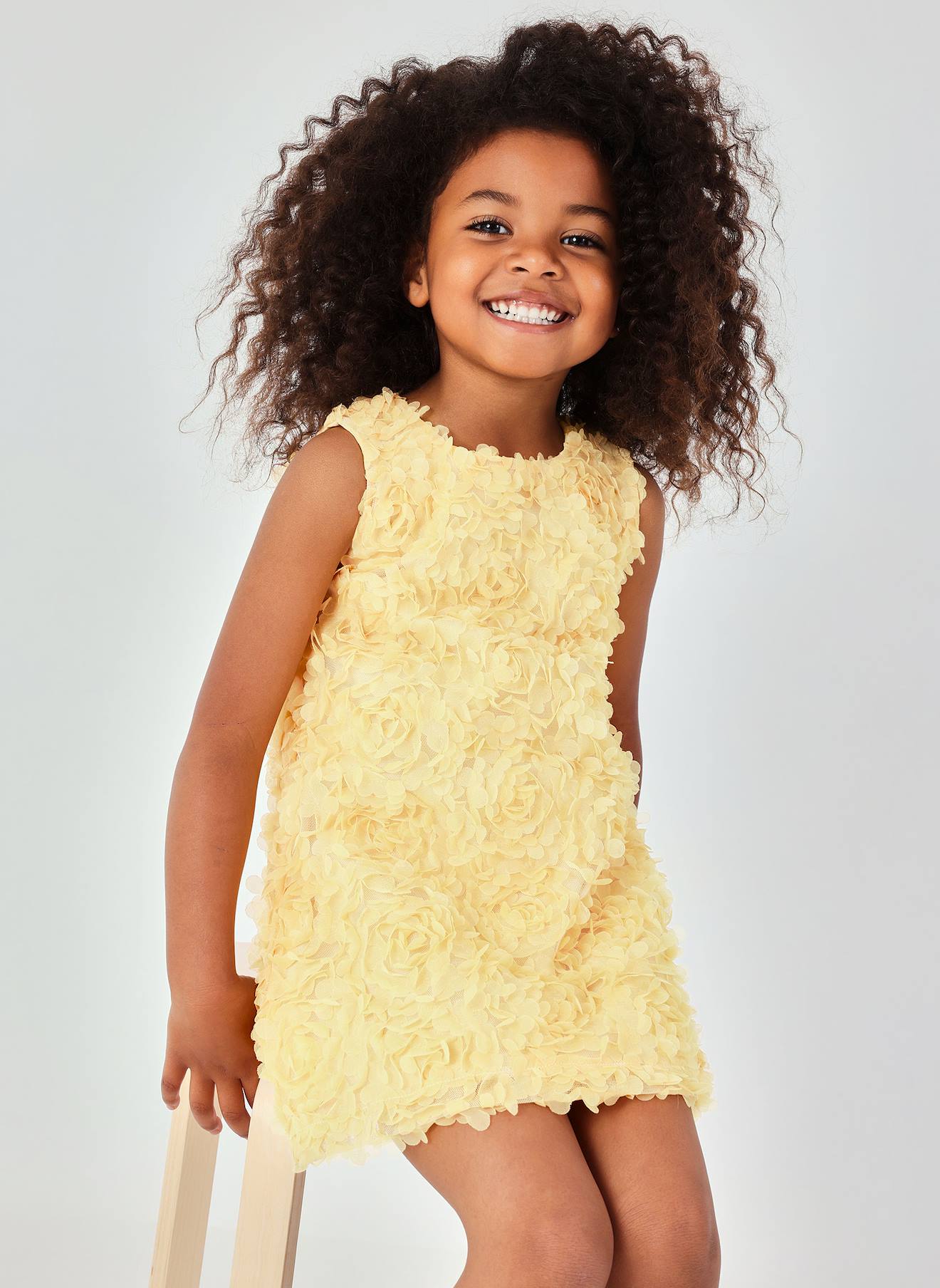 Robe En Tulle Jaune