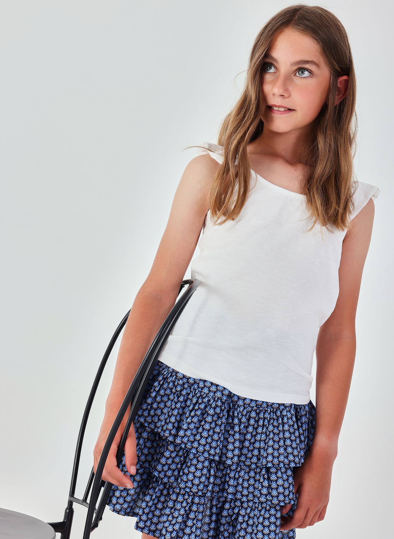 Jupe Imprim Multicolore 15 €