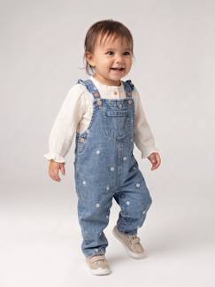 -Salopette bébé denim