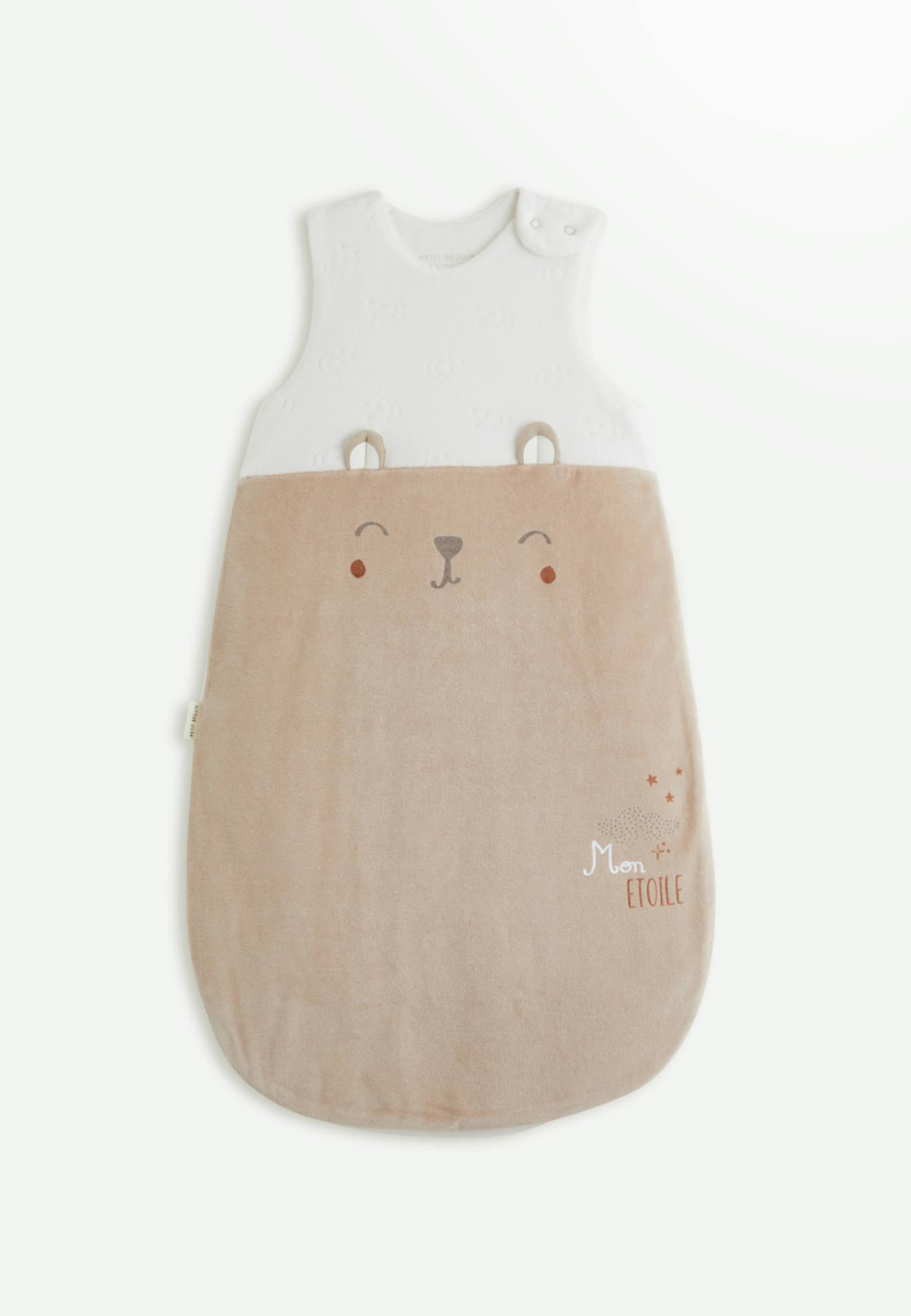 Gigoteuse D'hiver En Velours Eliah Ecru