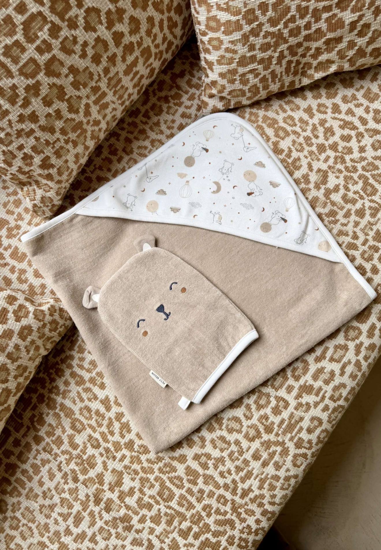 Cape De Bain Et Gant Bb Eliah Ecru 20 €