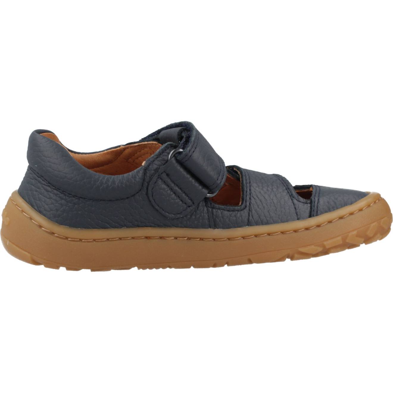 Sandale Enfant Cuir Scratch Bleu 78$