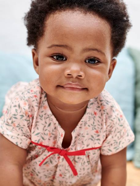 Blouse Bebe Fille Imprimee Rose Poudre Vertbaudet Blouse Bebe Fille Imprimee Rose Poudre Vertbaudet