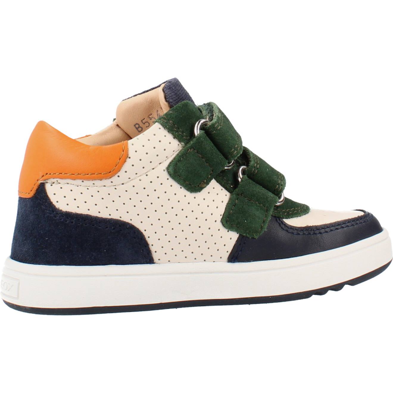 Basket Garon En Textile Bleu Jaune 47 €