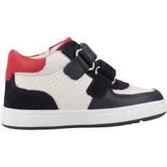 Chaussures-Chaussures bébé 17-26-Basket garçon en textile