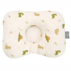 Chambre et rangement-Coussin ergonomique bébé en gaze de coton dino