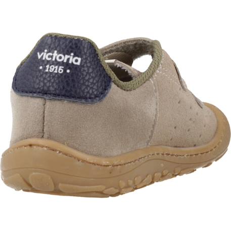 Basket garçon modèle 1370118v bosco Beige taupe+Marron terra+Vert kaki 3 - vertbaudet enfant 