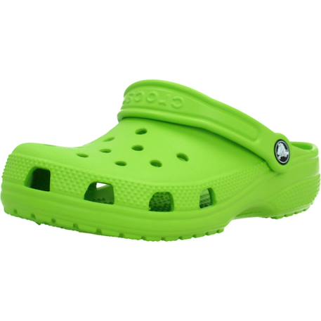 Tongs fille modèle classic clog k Bleu+Vert 10 - vertbaudet enfant 