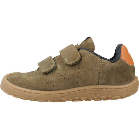 Basket garçon modèle 1370118v bosco Beige taupe+Marron terra+Vert kaki 14 - vertbaudet enfant 