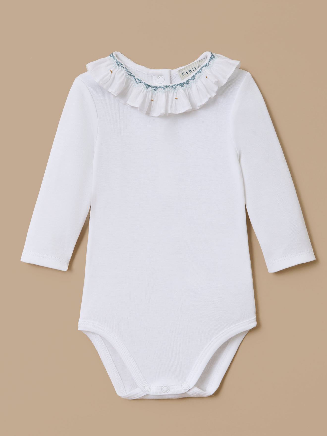 Body Col Smock Bb Blanc Casse 28 €
