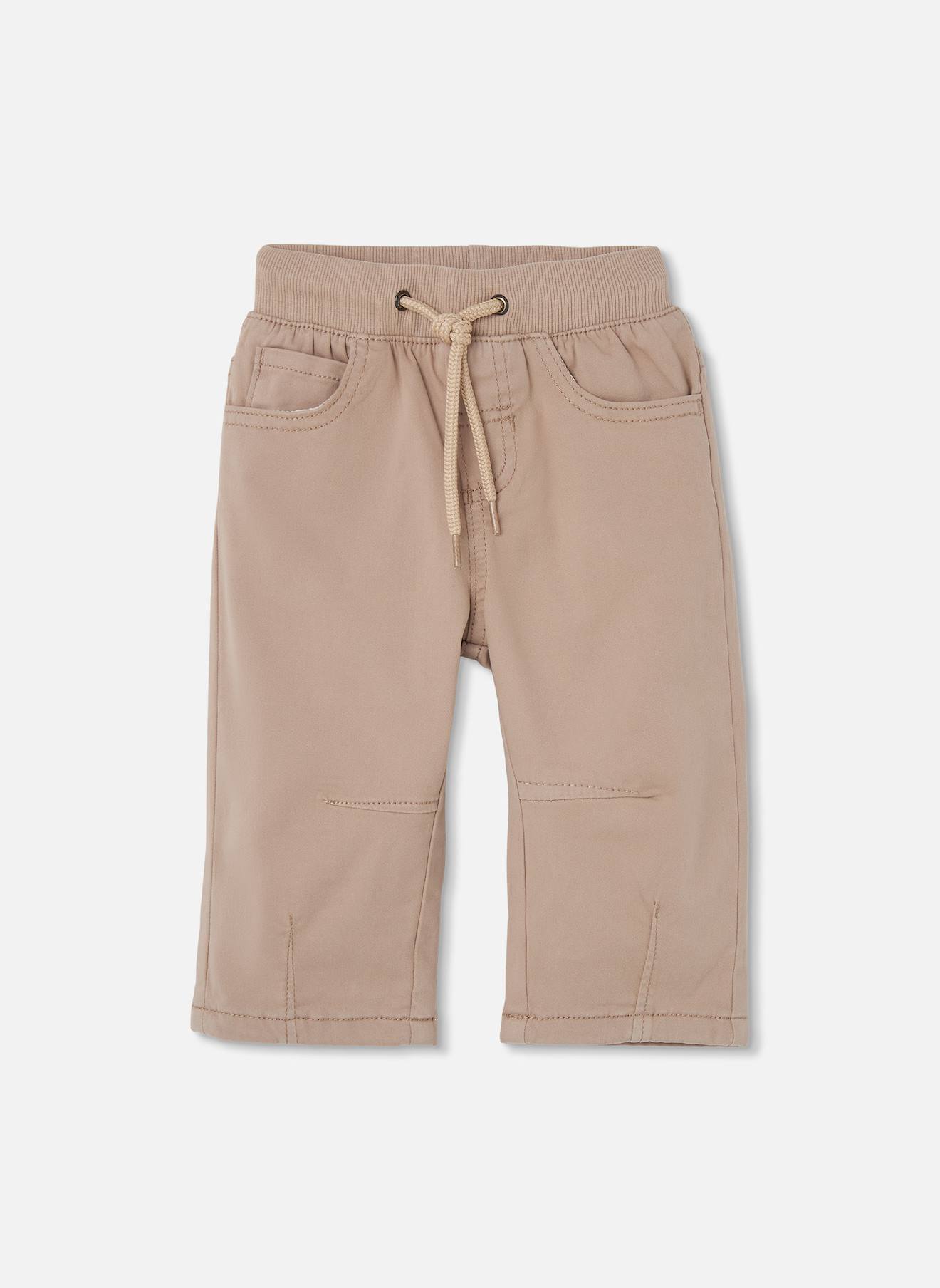 Pantalon Garçon Doublé Marron
