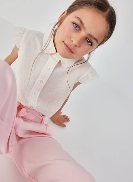 Fille-Chemise fille en coton