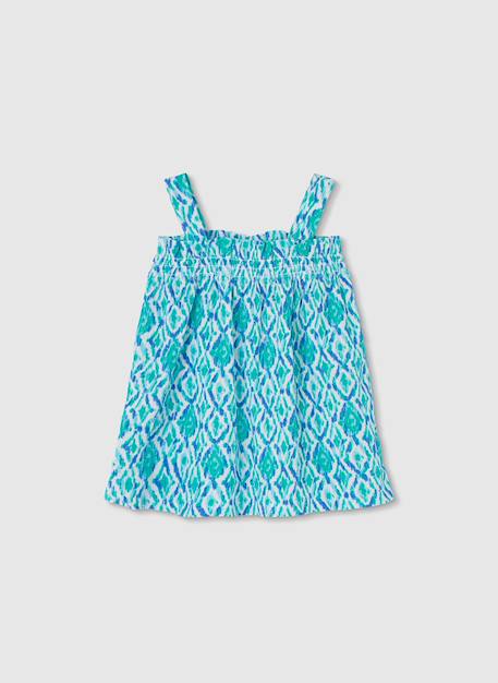 Fille-T-shirt, sous-pull-Débardeur fluide imprimé