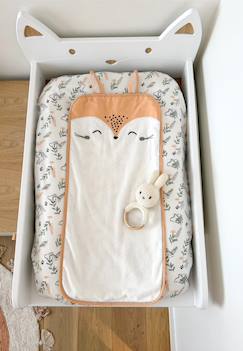 -Housse de matelas à langer + tapis de change frimousse