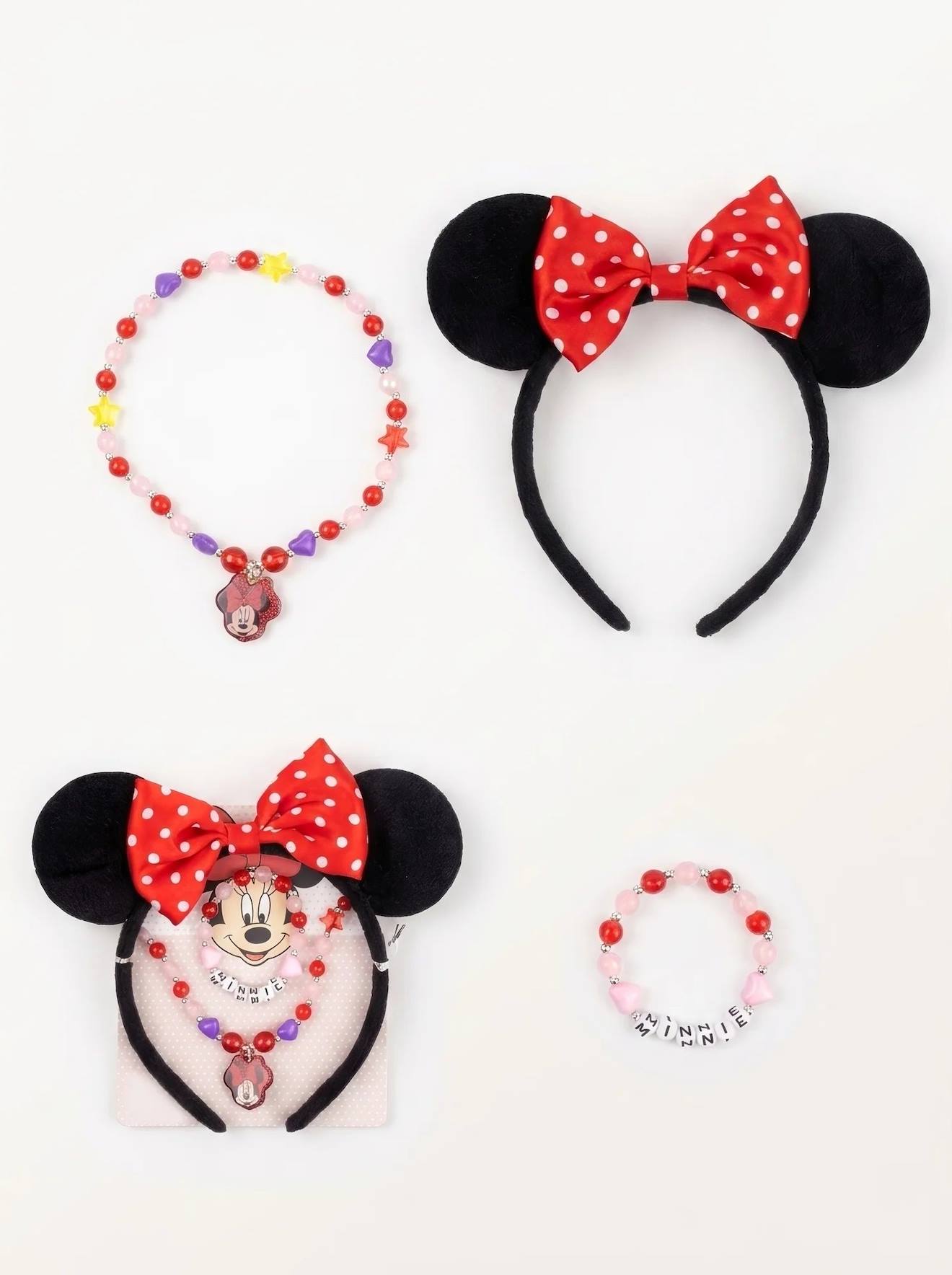 Set Bijoux Et Serre-tte Minnie 4 Pices Multicolore 12€