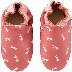 Chaussures-Chaussons cuir bébé anna les libellules