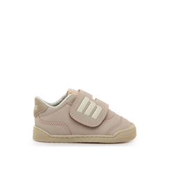 Chaussures-Chaussures bébé 17-26-Sneakers filles synthétique fermeture adhésive barefoot